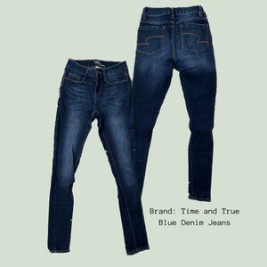 Time and Tru | Blue Denim Skinny Jeans